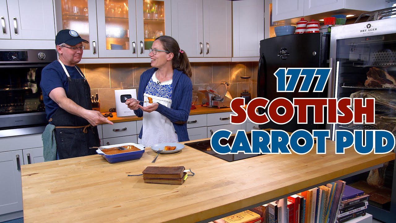 1777 Scottish Carrot Pudding Recipe 🍽️