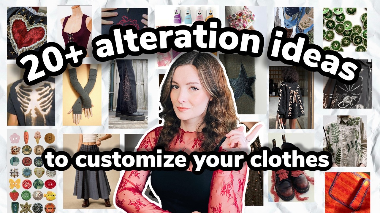 30+ Creative Ways to Upcycle & Customize Clothes βοΈ