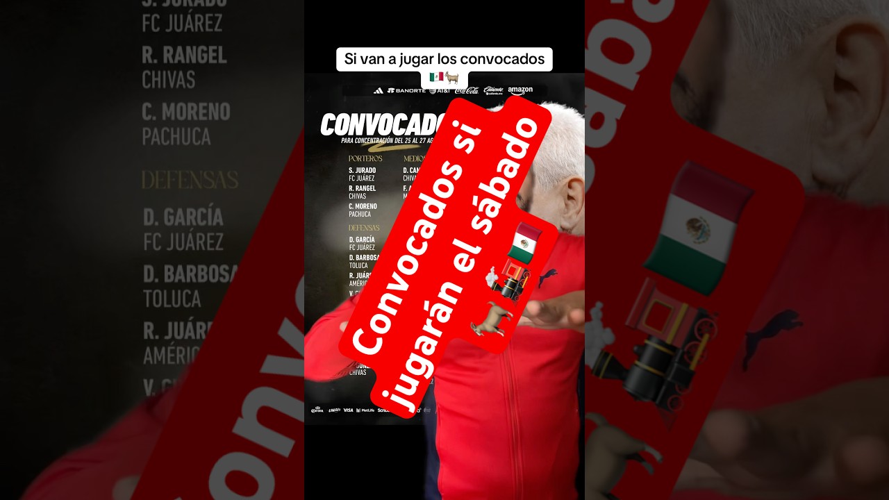 Convocados de Chivas listos para jugar vs Cruz Azul ⚽