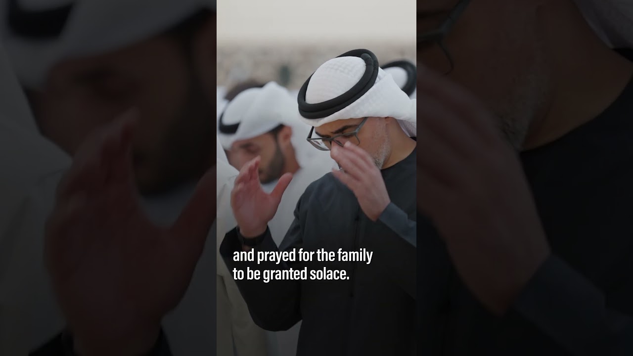 Funeral Prayers for Sheikh Hazza bin Sultan 🕊️