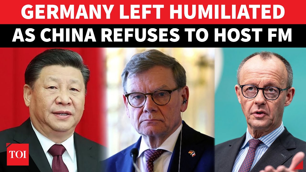 China Snubs Putin's Top Enemy: German FM Cancelled Over Rare Earths Dispute 🇨🇳