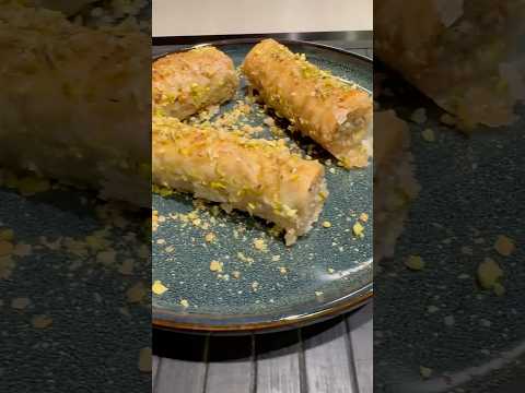Baklawa Rolls - Baklava Recette Facile et Délicieuse à la Pâte Filo ( Easy Recipe)