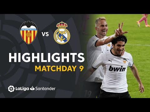 Highlights Valencia CF vs Real Madrid (4-1)