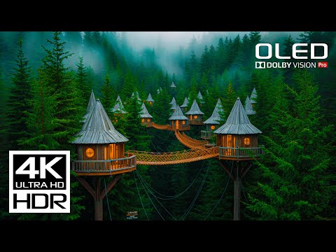 UNSEEN 4K Video at Smooth HDR 60fps Dolby Vision - Relaxing Music for Stress Relief
