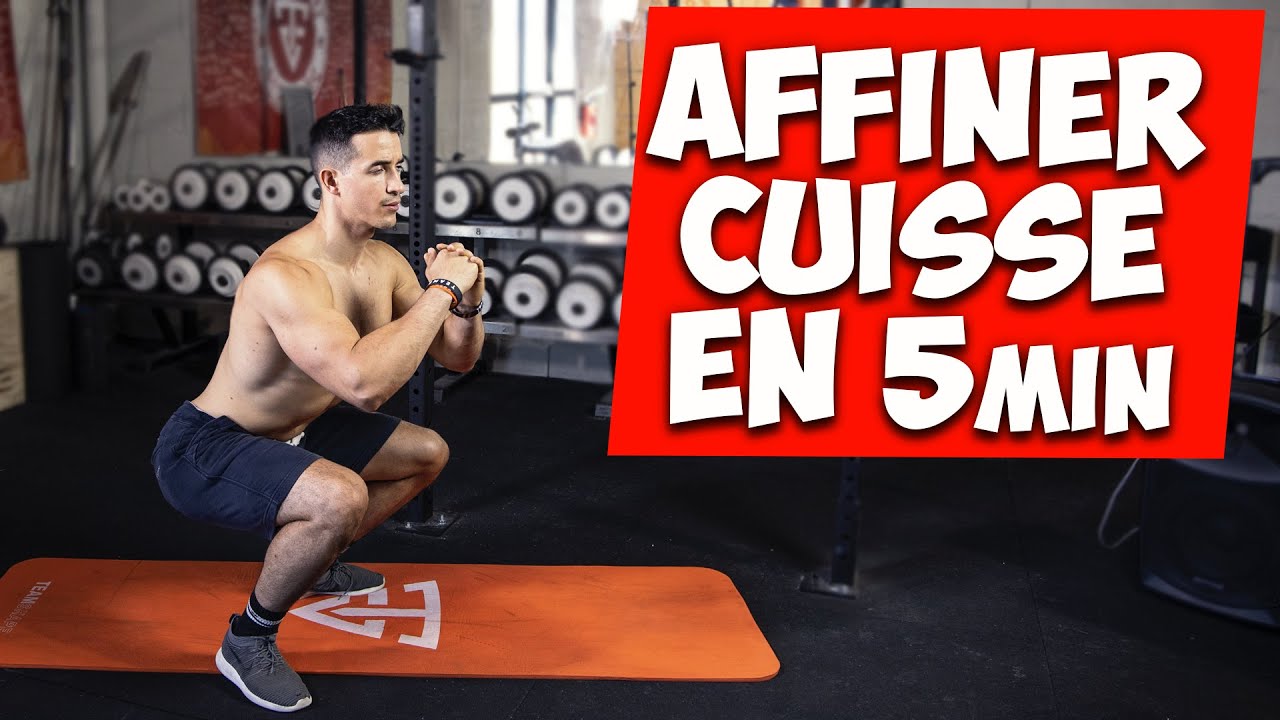 Affinez vos cuisses en 5 min 🦵