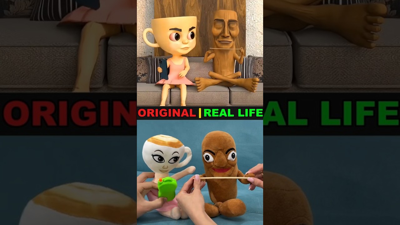 Ballerina Cappuccina & Tung Tung Sahur | Real vs Original