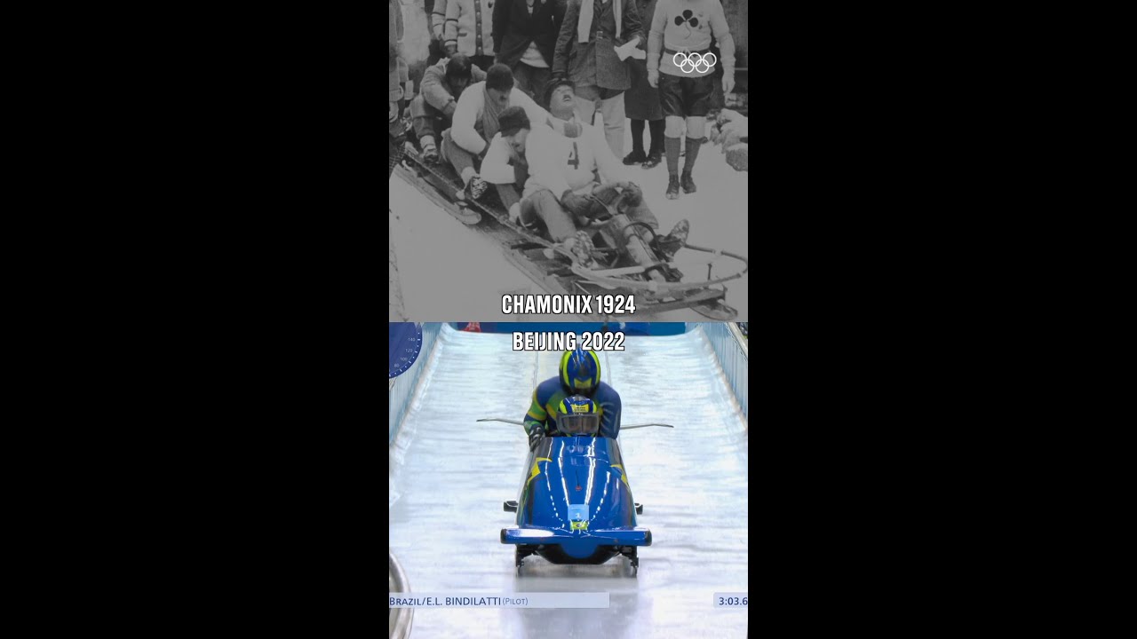 A Century of Bobsleigh: Chamonix 1924 vs Beijing 2022 ❄️