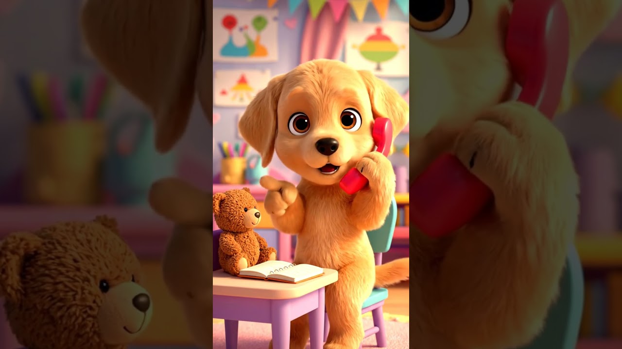 Cãozinho Liga para a Professora - Episódio 18 🌟 | Vídeo Animado com IA