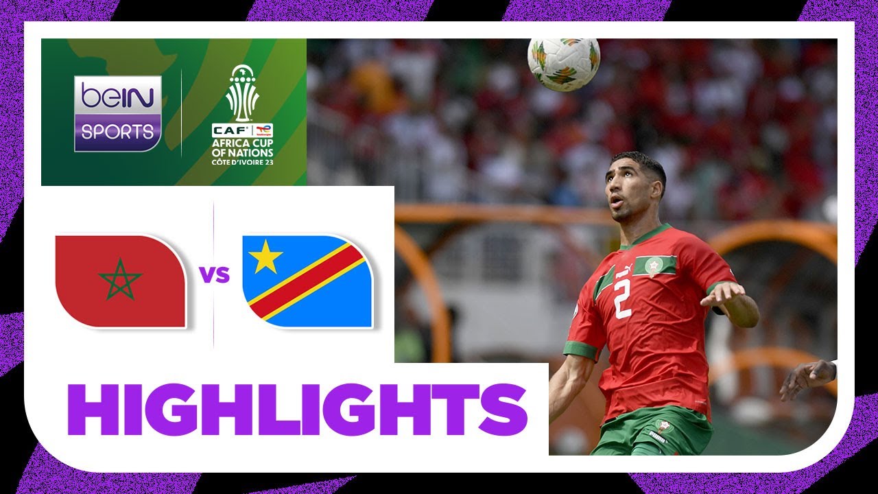 Morocco vs DR Congo | AFCON 2023 Highlights