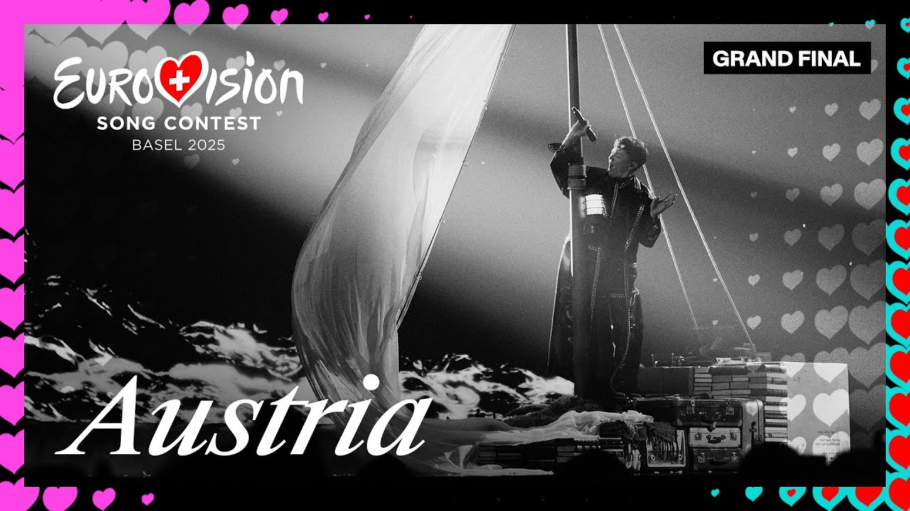 JJ's Winning Live Performance of 'Wasted Love' 🇦🇹 | Eurovision 2025