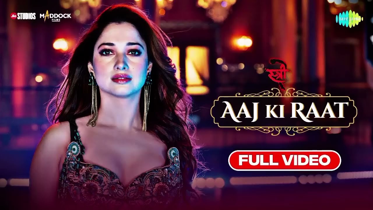 Aaj Ki Raat - Full Song from Stree 2 🎶 | Tamannaah Bhatia & Rajkummar Rao