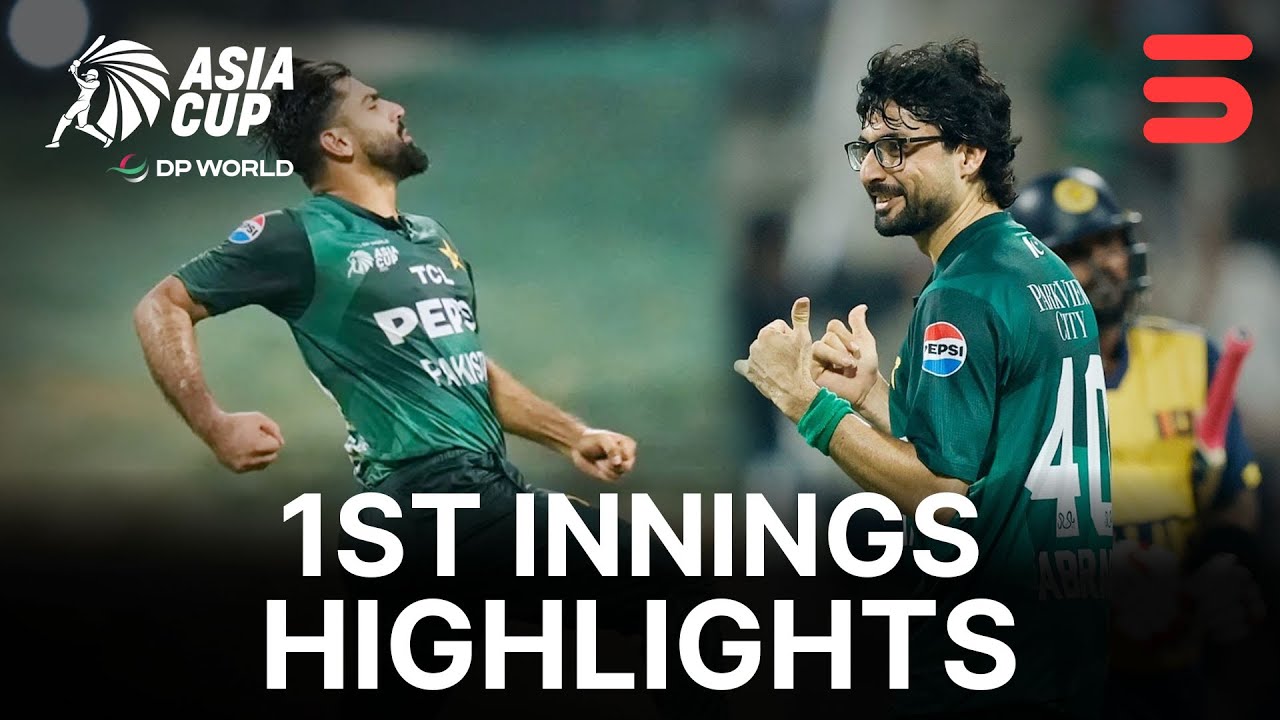 Pakistan vs Sri Lanka 1st Innings Highlights 🏏