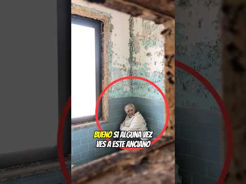 ¡No te fíes de este anciano en lugares abandonados!‼️⚠️😱