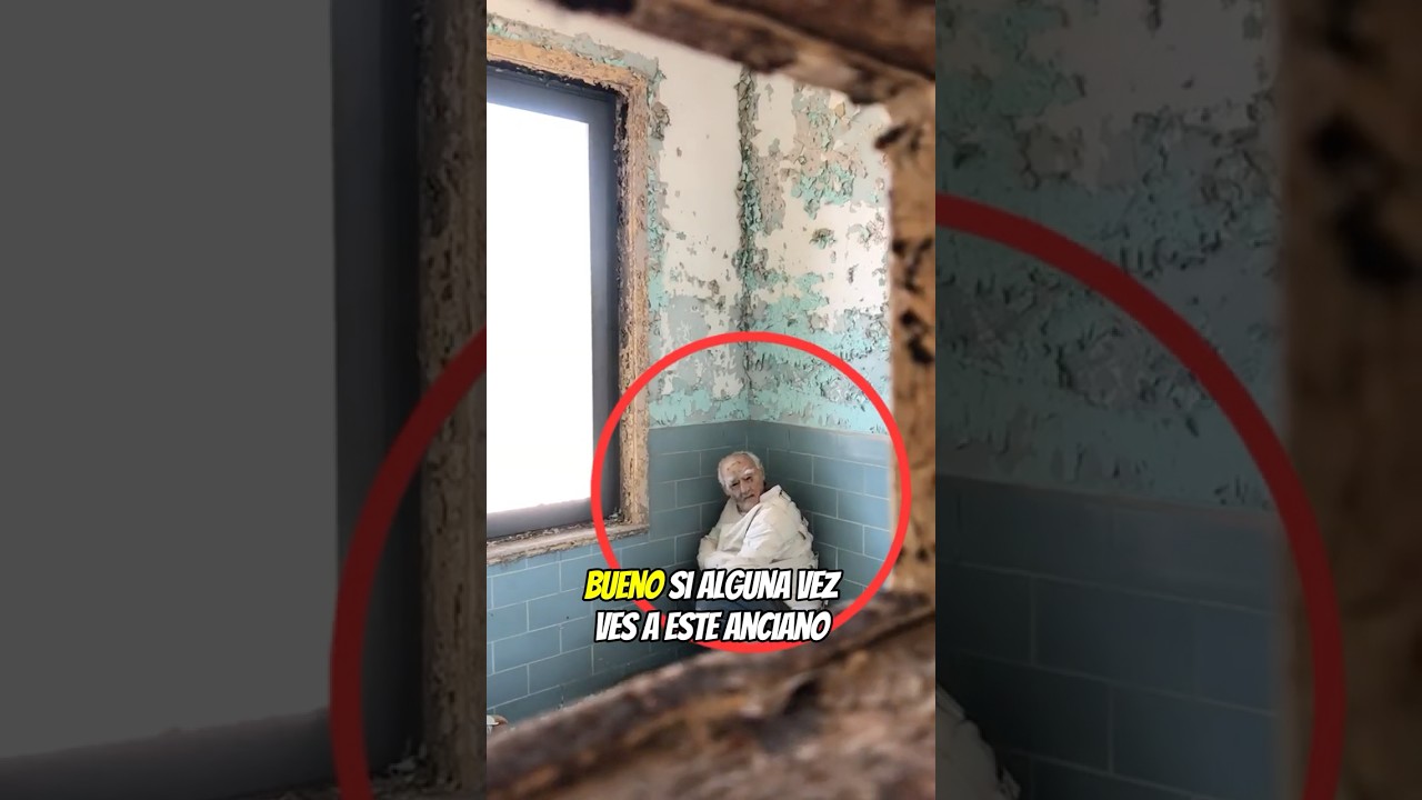 Precaución: No te acerques a este anciano en lugares abandonados