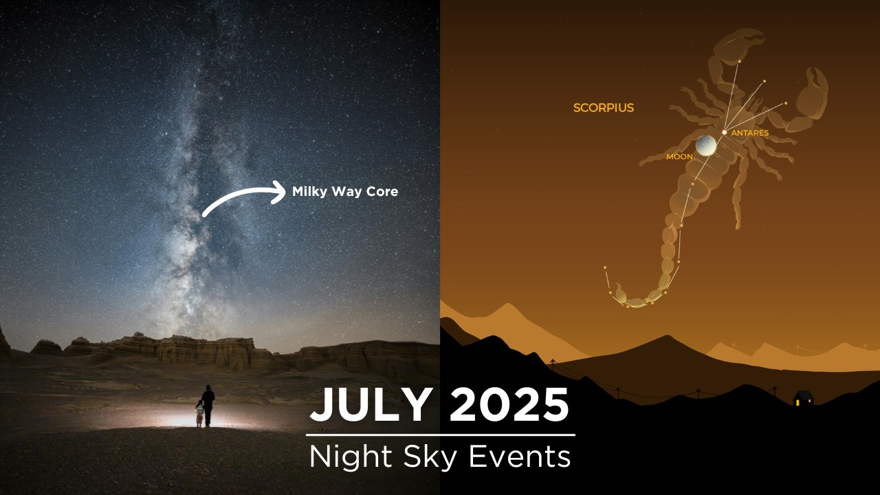 Night Sky Events to Watch in July 2025 🌌