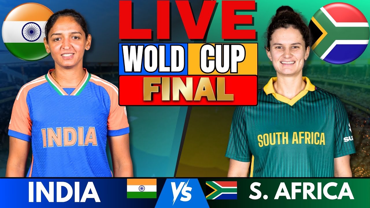 🔥 Live Now: India Women vs South Africa Women - Women’s World Cup Final 2025