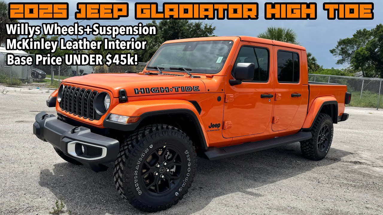 2025 Jeep Gladiator High Tide: Test Drive & Review 🚙