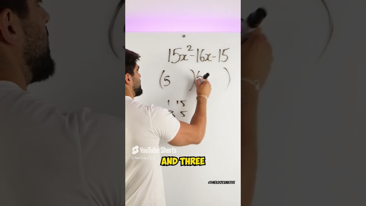 Do You Know How To Factorise This? Part 1