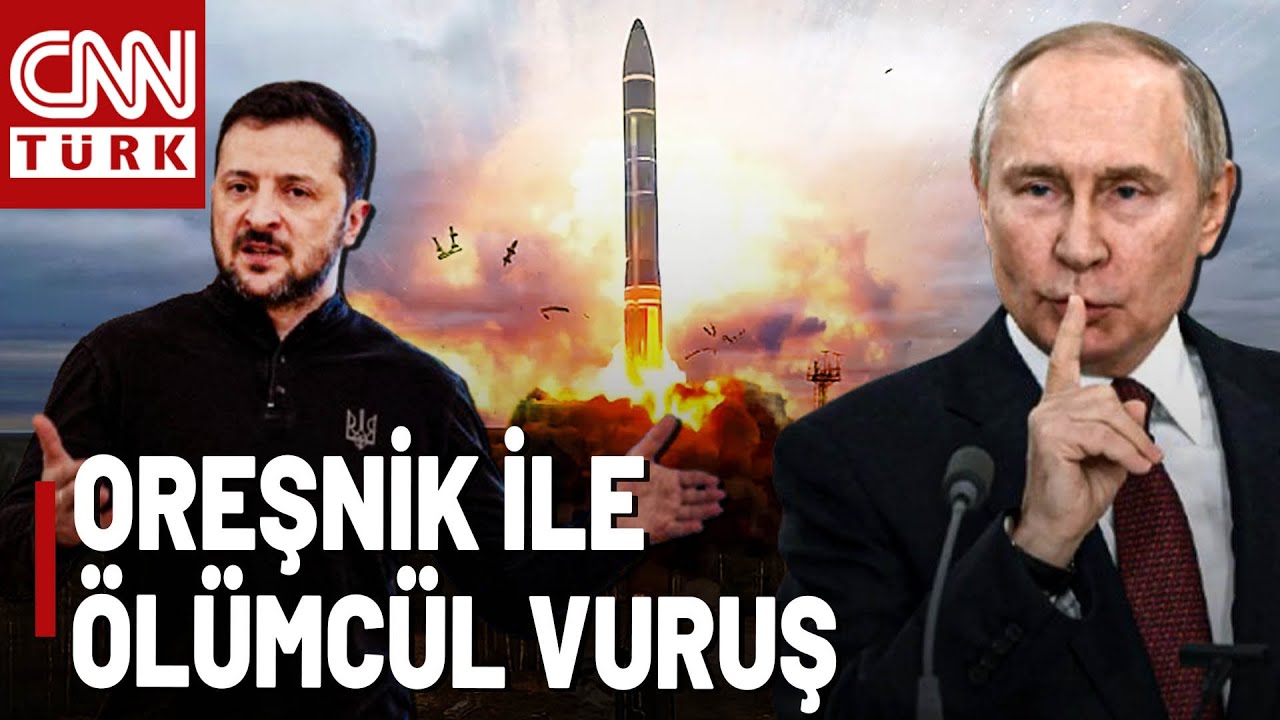 Rusya'nın Gizemli Oreşnik Füzesi Ukrayna'yı Vurdu 🇷🇺