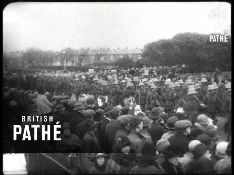 Marines Leave Portsmouth For China (1927)