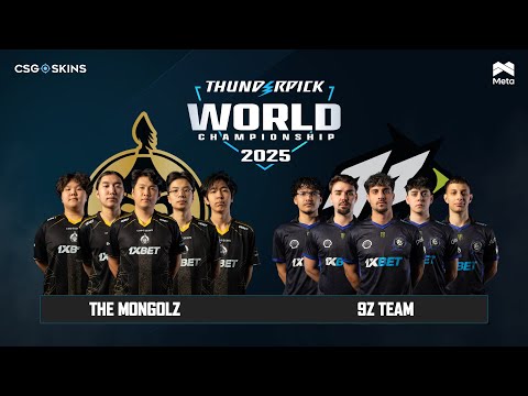 The MongolZ vs 9z - Thunderpick World Championship 2025 Decider - MN Cast