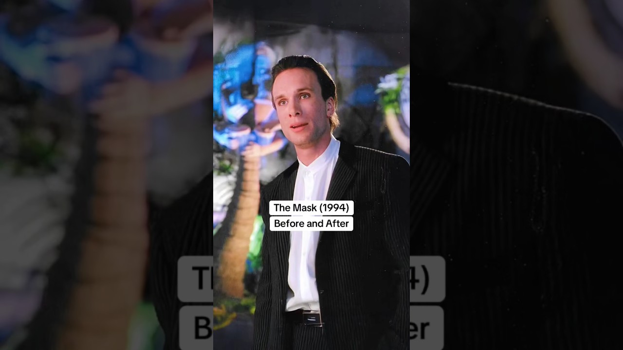 The Mask (1994) Transformation: Before & After 🎭