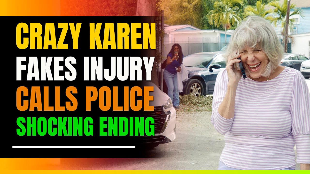 Karen Fakes Injury & Calls Police ๐