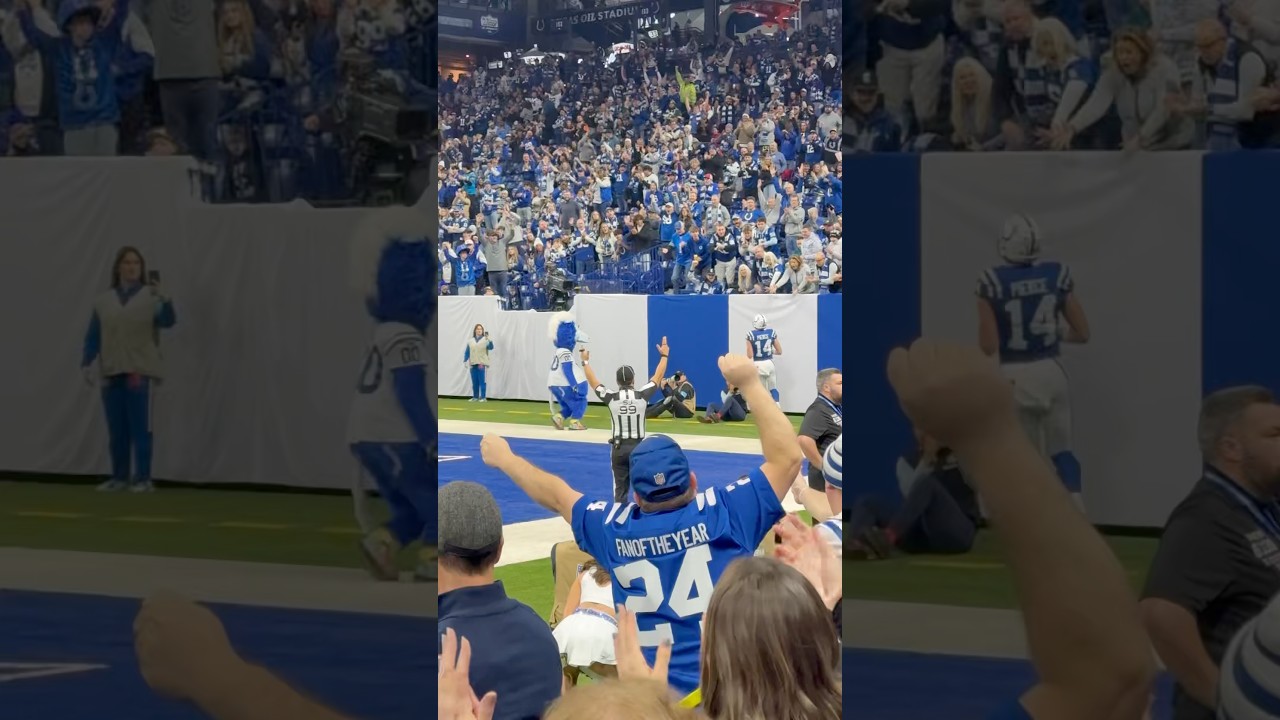 Spectacular 40-Yard Touchdown by Alec Pierce! 🏈