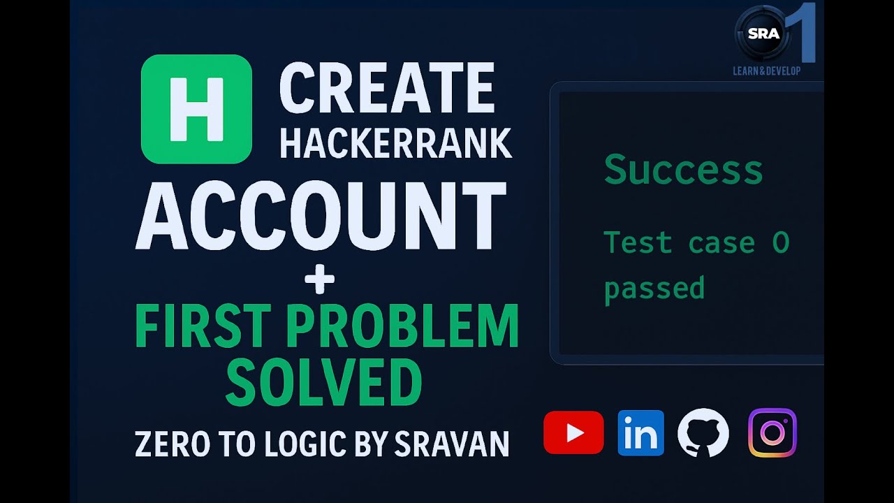 Step-by-Step Guide to Creating Your HackerRank Account in 2025 🚀