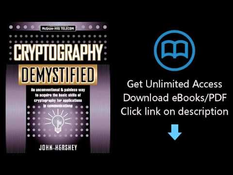 Download Cryptography Demystified PDF