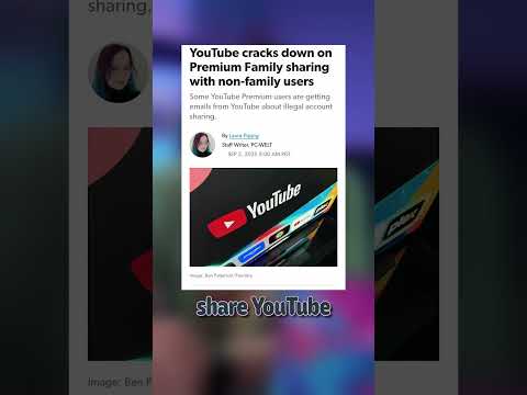 YouTube Premium Family Crackdown