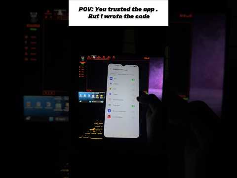 You Trusted the App but I wrote the Code ☠️ be safe #steganography #reverseengineering