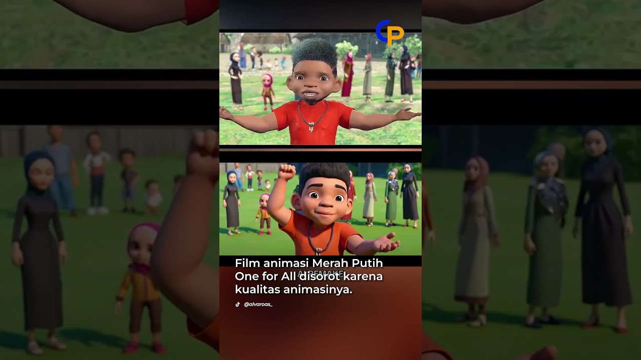 Remake Film Animasi Merah Putih One for All Pakai AI 🎬