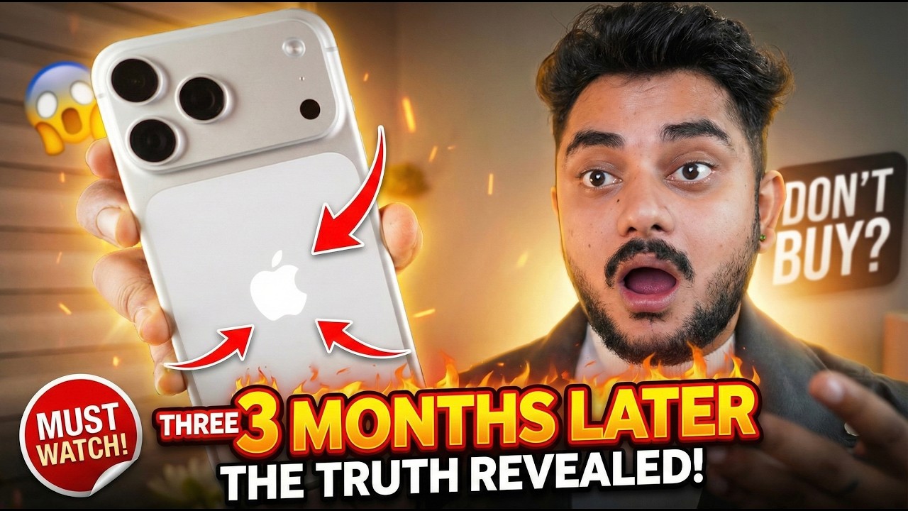 iPhone 17 Pro Max 3-Month Review: Pros & Cons 📱