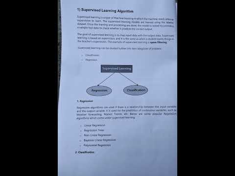 machine learning algorithms for data science notes #notes