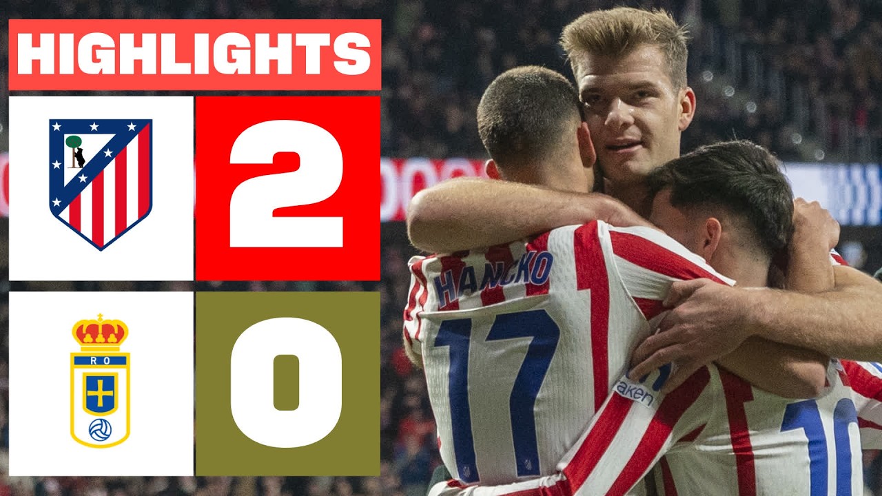Atlético Madrid 2-0 Real Oviedo | La Liga EA Sports