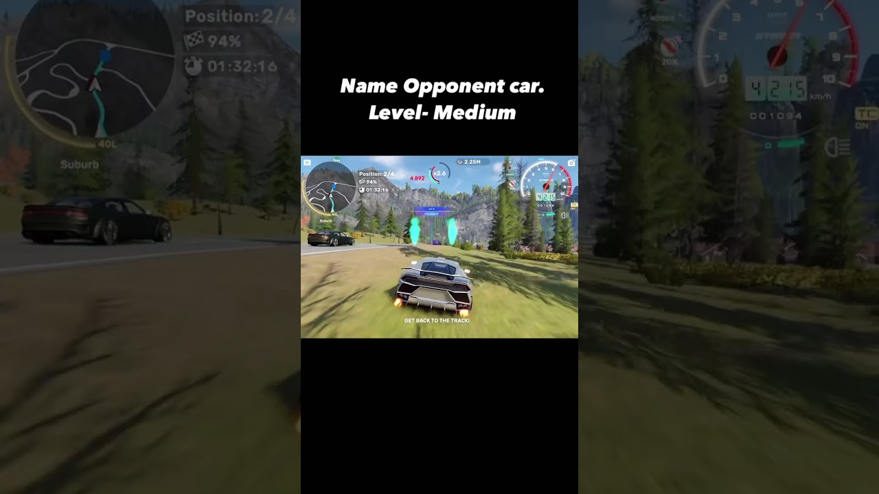 Lamborghini vs Dodge Charger SRT hellcat - CarX Street