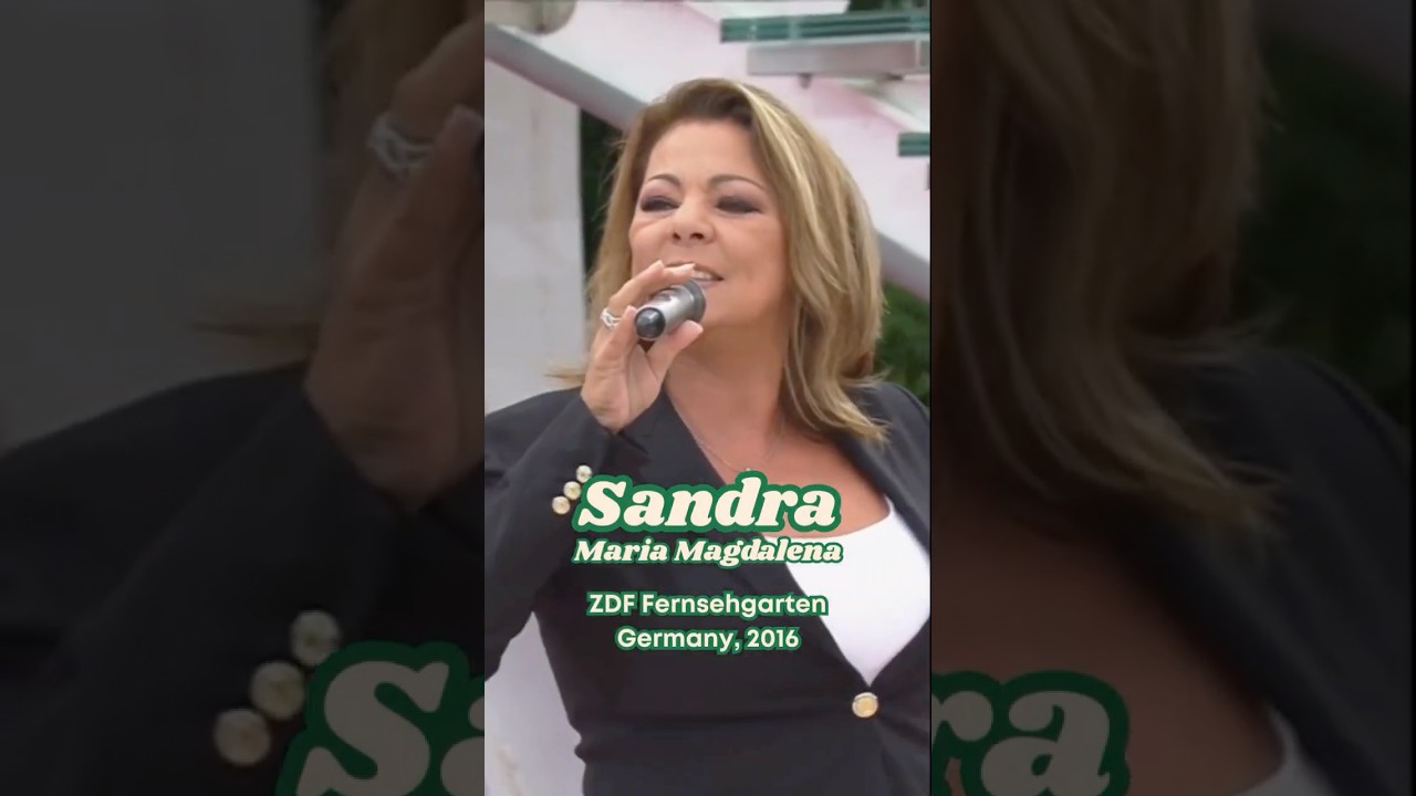 Sandra - Maria Magdalena (80s Retro Pop) 🎶