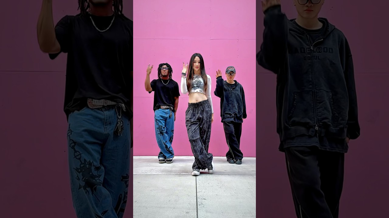 Watch the Epic K-Pop Dance Challenge! 💃 #DanceChallenge #Lesserafim #KpopDemonHunters