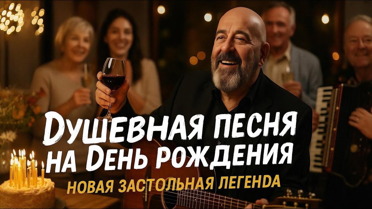 Шансон на День Рождения 🎶 — Душевные песни, которые тронуют до слёз