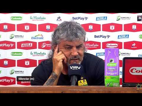 Rueda de prensa de Bucaramanga hoy con Leonel Álvarez