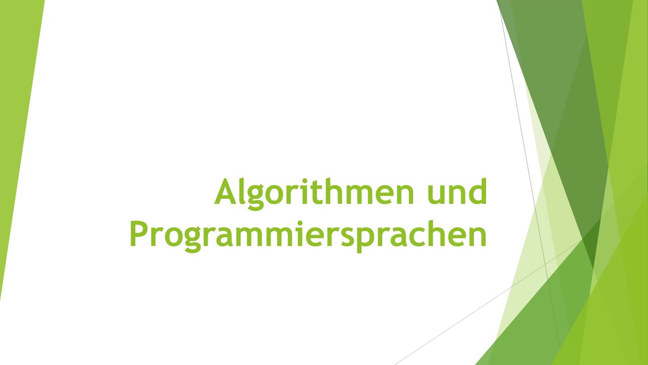 Digitale Grundlagen: Algorithmen & Programmiersprachen leicht verständlich erklärt 📚