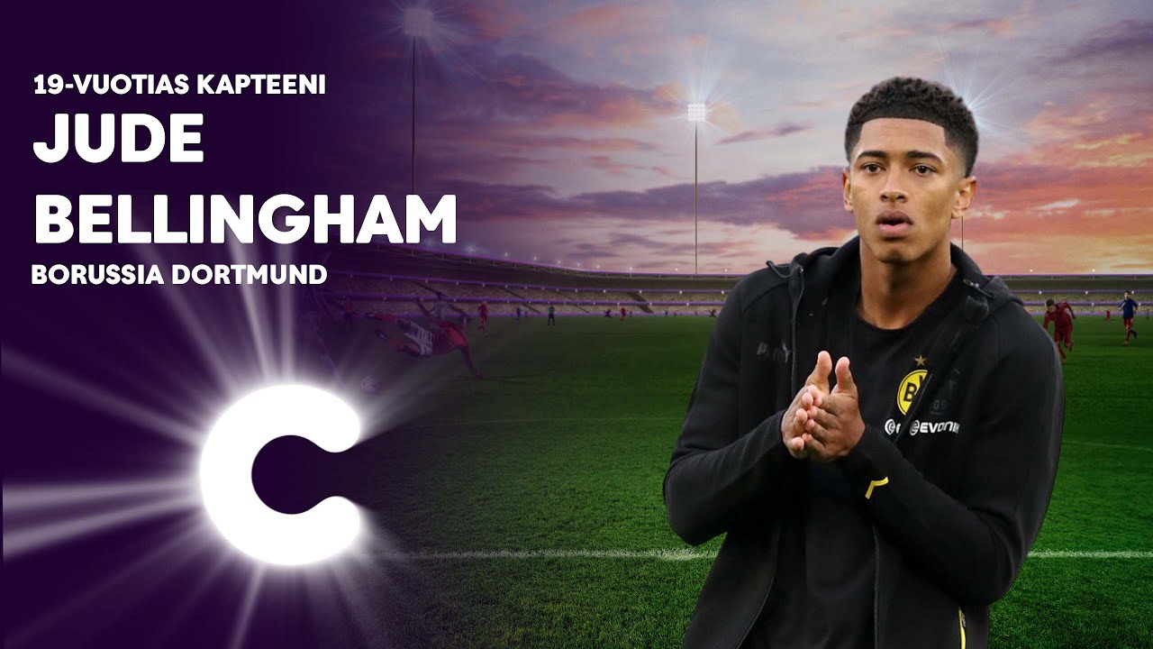 Jude Bellingham: 19-vuotiaana Dortmundin kapteeni 🏆