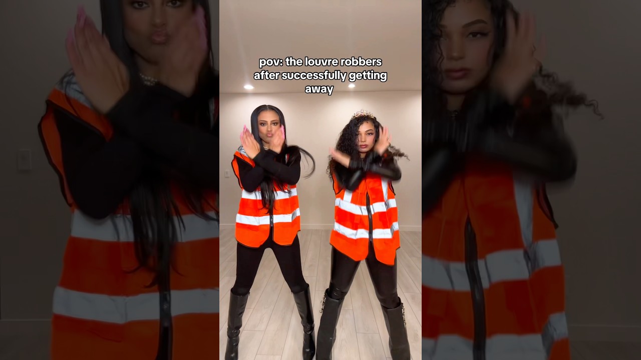 POV: The Louvre Thieves' Clever Escape ๐