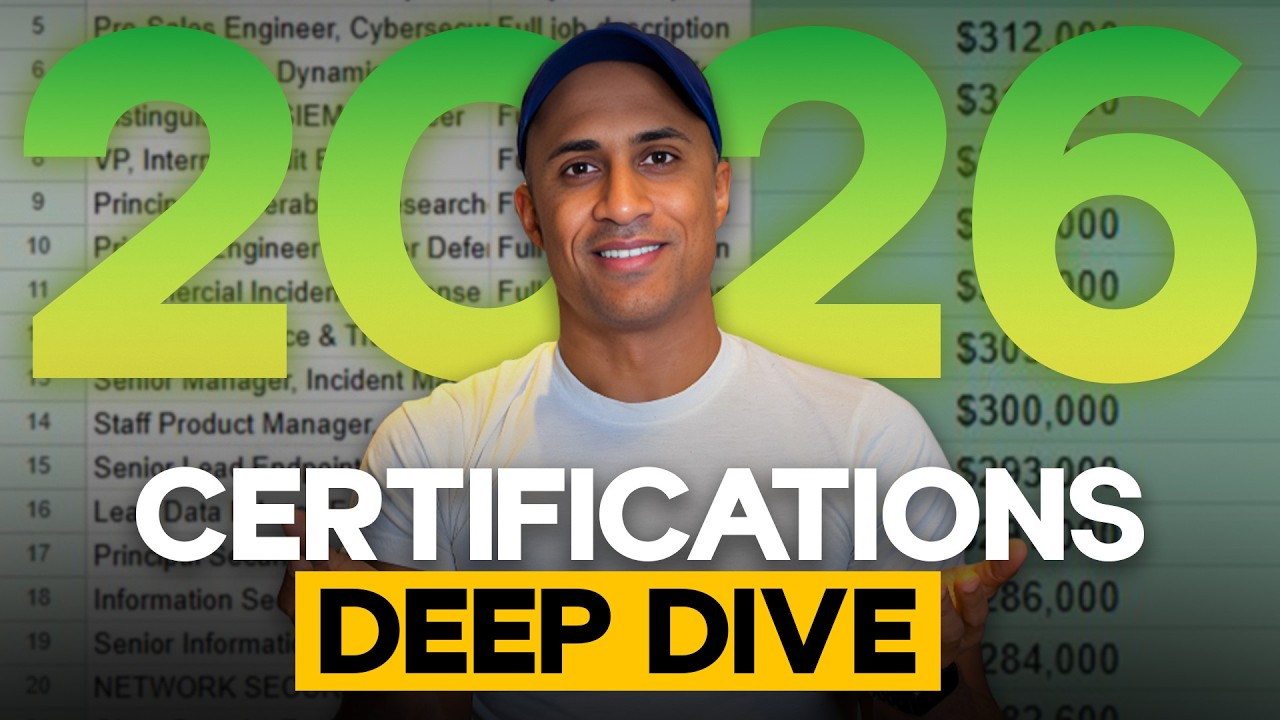 Top Cybersecurity Certifications for 2026 🔒