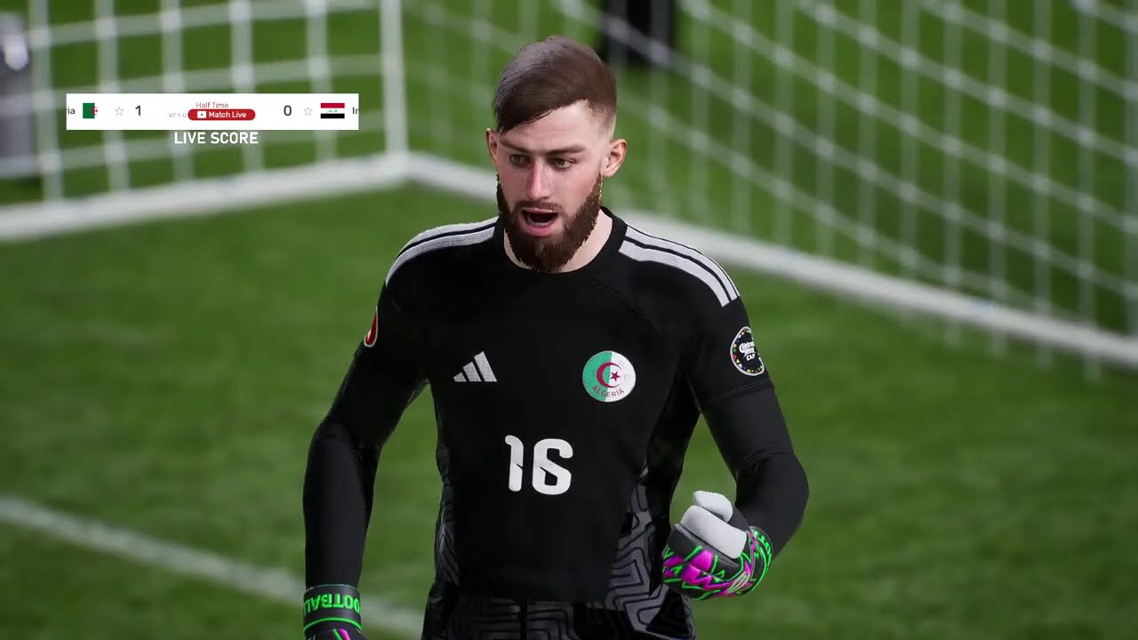 مشاهدة مباراة الجزائر والعراق اليوم | محاكاة لعبة