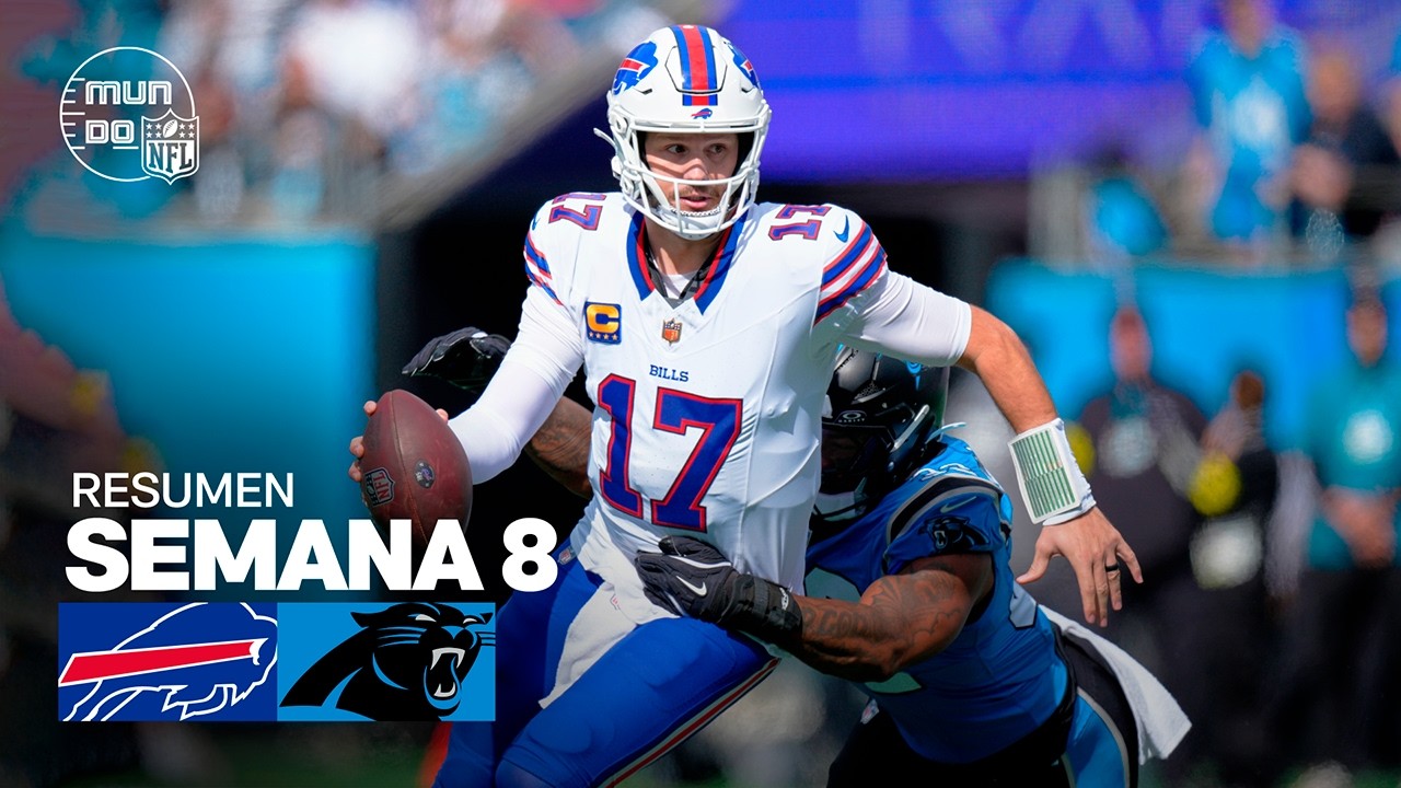 Resumen NFL Semana 8: Buffalo Bills vs. Carolina Panthers 🏈