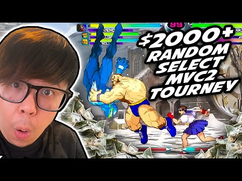 I ENTERED A $2000 RANDOM SELECT MVC2 TOURNEY..