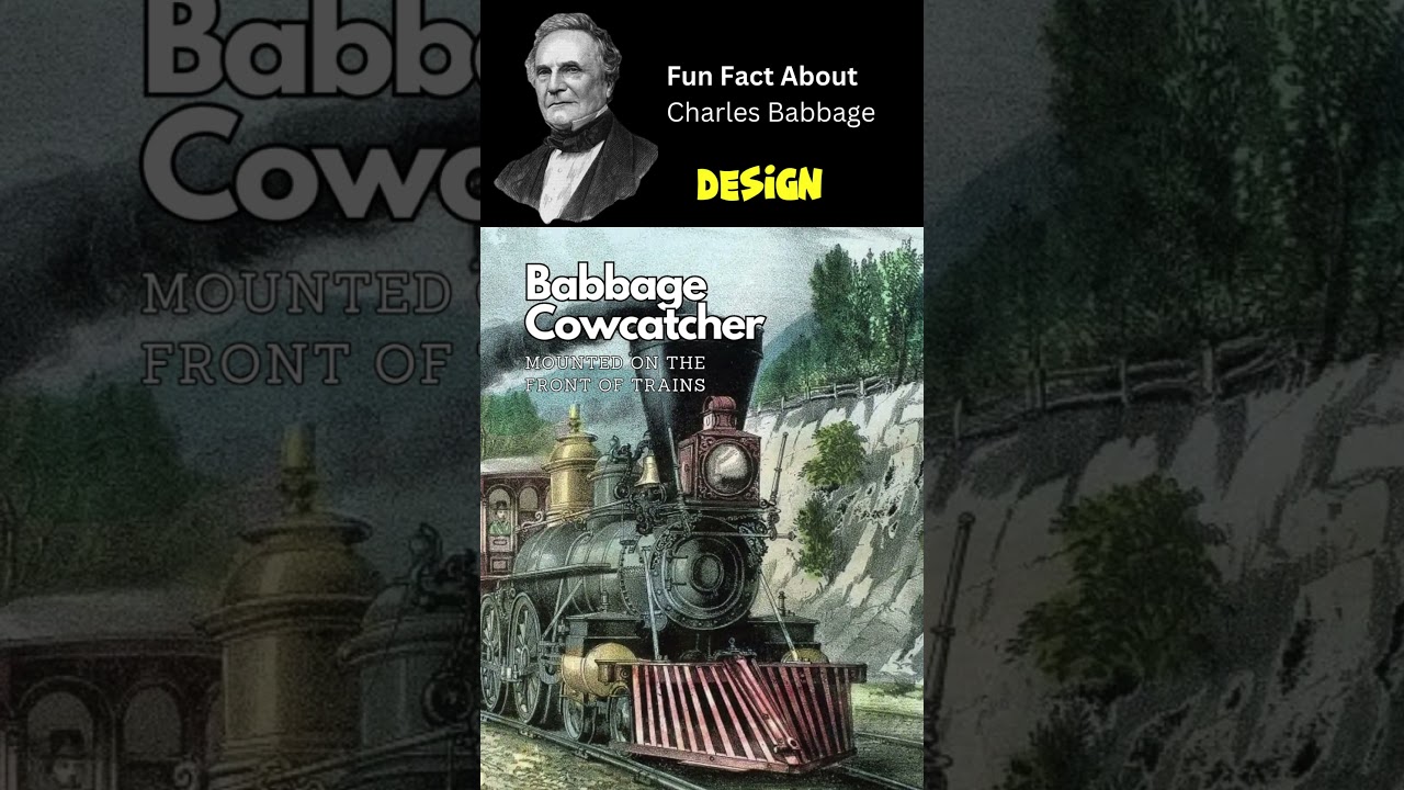 Did You Know? Charles Babbage's Surprising Role in Railway Safety ๐