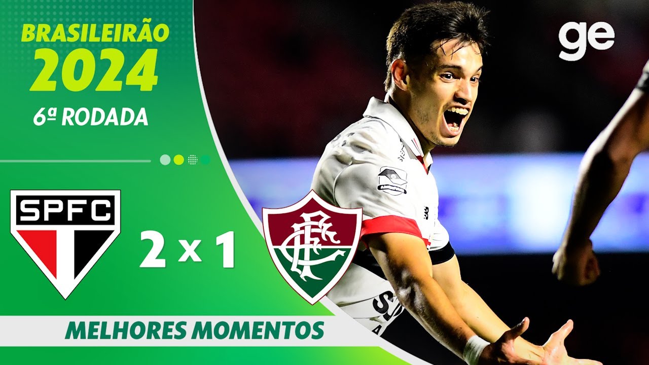São Paulo 2-1 Fluminense | Melhores Momentos ⚽